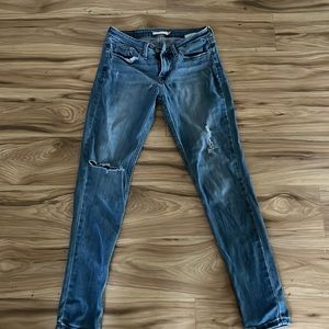 Levi 535 skinny jeans